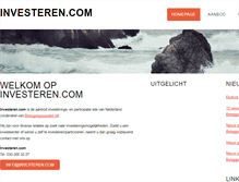 Tablet Screenshot of investeren.com